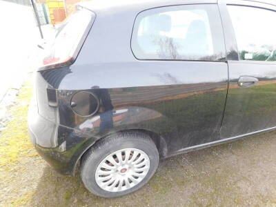 A Fiat Punto Evo Active 3 door hatchback, Registration MW10 0KB, petrol, black, first registered 29th June 2010, 23,037 recorded miles, with V5. To be sold upon the instructions of the Executors of Bernard Hammett (Dec'd). - 12