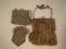 Three metal mesh purses