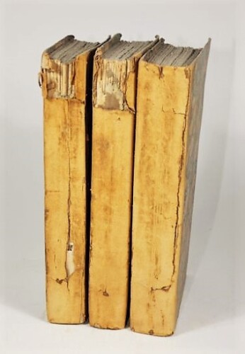 [Beazley] THE ROUÉ 3 vol., contemporary half calf, spines worn, 8vo, 1828.