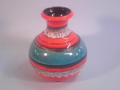 A 1960s West German FAT Lava type vase
