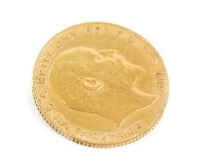 An Edward VII half gold sovereign, dated 1903. - 2