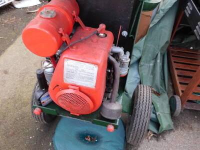 A Baromix of Alcester cement mixer, with a Villiers 4 stroke engine, Mk SC12.02.14., No 42878, with instructions. - 5