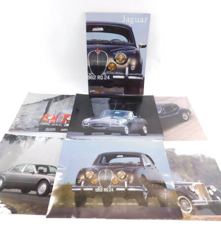 A PML Editions Jaguar Classic Cars photographs portfolio, produced by Claude Chou, for Profrance, Maxi-Livres.