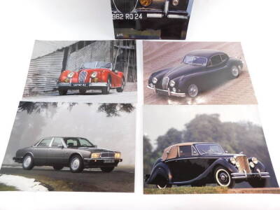 A PML Editions Jaguar Classic Cars photographs portfolio, produced by Claude Chou, for Profrance, Maxi-Livres. - 2