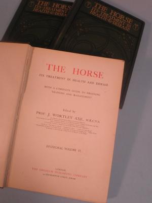 Twelve volumes of "The Horse