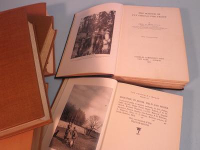 Five volumes of The Lonsdale Library