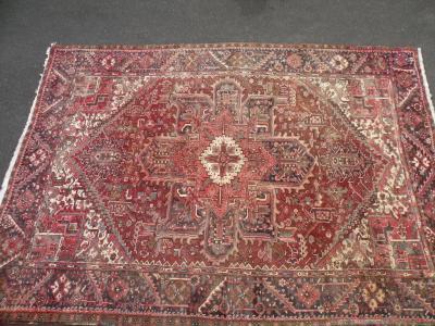 A large Persian carpet