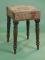 An early 19thC mahogany stool
