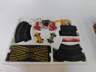 A Scalextric Formula 1 Silverstone Racing Set, with magnatraction and turbo flash, C853, boxed. - 2