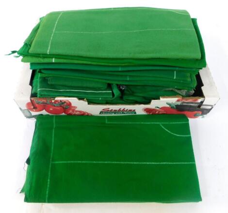 Subbuteo cloth pitches for rugby, football and cricket. (approx 30).