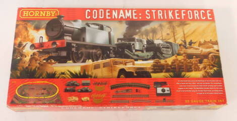 A Hornby OO gauge train set, Code Name: Strike Force, R1147, boxed.