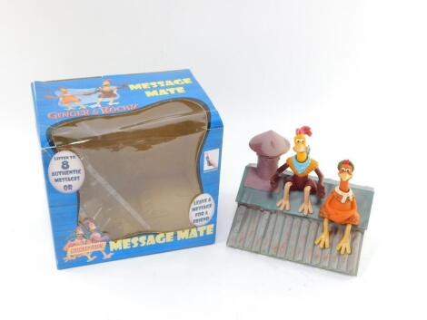 A Wesco Chicken Run Message Mate, boxed.