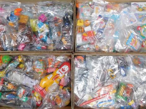 McDonalds toys, including Tiny Planets figures., Smurfs., Airport Period collectables, etc. (a quantity)