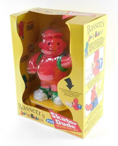 A Bassett's Jelly Babies Skater Dude, Watch Him Go!, boxed.