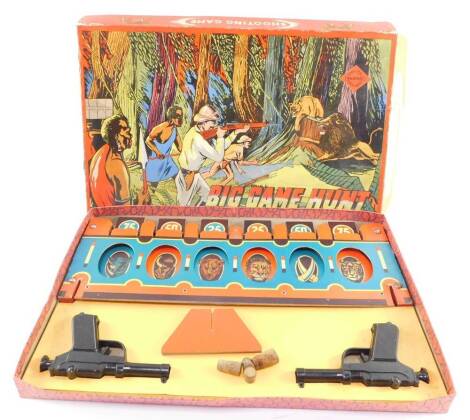 A Welsotoys shooting game, Big Game Hunt, boxed.