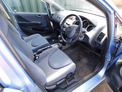 A Honda Jazz SE CVT, Registration SC04 JNV, 5 door hatchback, petrol, 1339cc, blue, first registered 01/07/2004, V5 present, 58,399 recorded miles. To be sold upon the instructions of the Executors of Ellen Edith Wood (Dec'd). - 3
