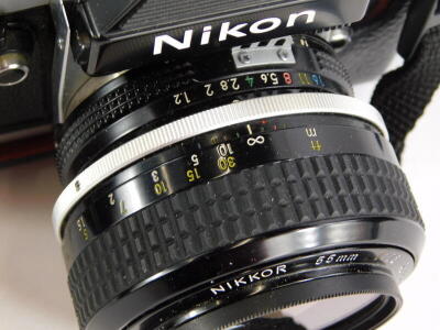 A Nikon F2AS camera, with Nikkor f2.55mm lens. - 4