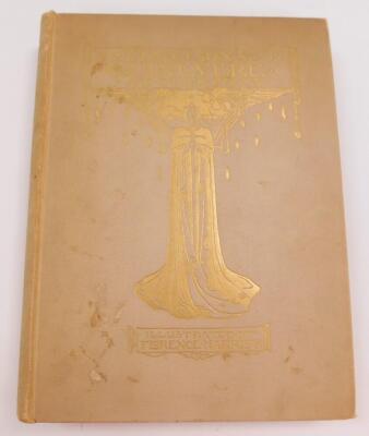 Alfred Lord Tennyson: Guinevere, and other poems, illustrated by Florence Harrison, gilt tooled cloth, first edition, published by Blackie and Son Limited, London 1912.