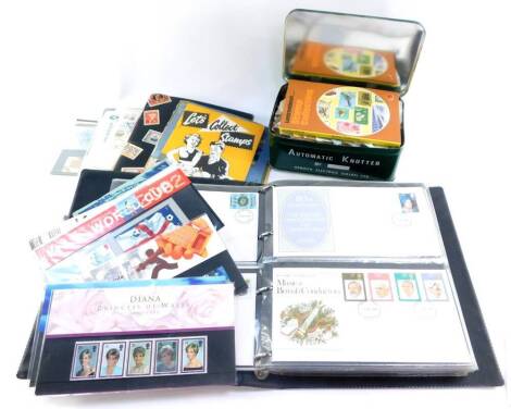 Philately. EII, mint commemorative stamps and first day covers, together with stock books of mint and used world stamps, loose stamps, etc. (a quantity)