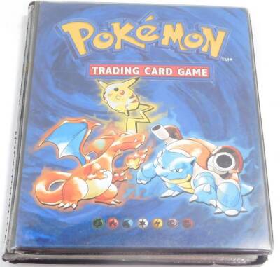 Pokemon Trading Cards, comprising Growlithe (4)., Bellsprout (2)., Tentacruel., Dragonite., Weedle (2)., Voltorb., Electrode., Golbat., Abra., Slowpoke (2)., Squirtle., Weepinbell (4)., Seel., Victreebel., Nidoran (3)., Trainer Energy Removal., T