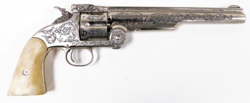 A fine replica of the Colt .44 calibre Revolver, numbered 20029