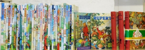 A group of Rupert annuals, various dates including 1989-1998, 2000-2010, 2016-2019, 1937, 1938, 1939, 1973, 1981, 1985 and 1986. (35)