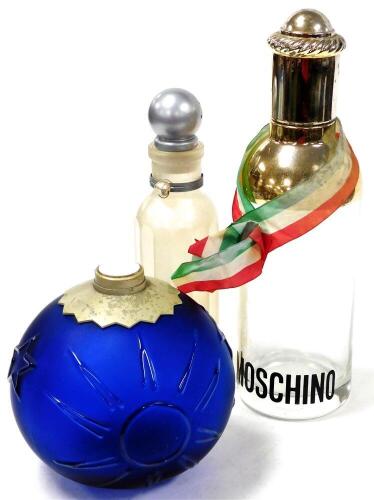 Moschino perfume discount blue bottle