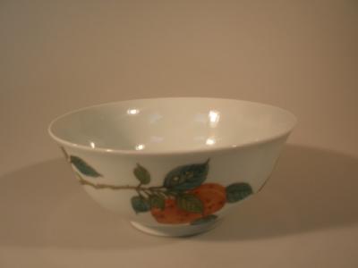 A Chinese circular bowl