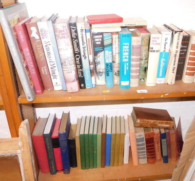 A group of hardback fiction and non fiction books, to include the Marks & Spencer's commemorative book, Leicestershire and Rutland Journal, Wright's Leicester Directory 1894, Military Operations, various Rose annuals, Three Girls Mignon's Husband, Lumley