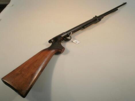 A pre-war BSA .22 calibre air rifle