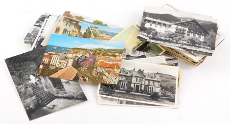 A collection of early 20thC and later postcards.