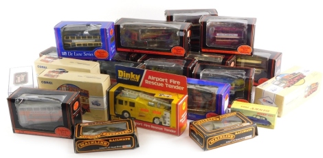 Miscellaneous modern die cast vehicles, to include Corgi, public transport, Dinky, etc.