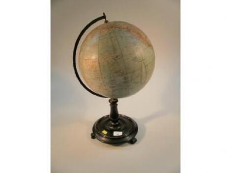 An early 20thC Philips 12 inch Terrestrial Globe