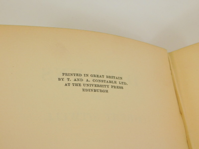 Sitwell (Osbert) WHO KILLED COCK ROBIN, 1921; .- DICKENS, one of 110 signed by the author, 1932, publisher's boards; and 3 others by the same (5) - 5