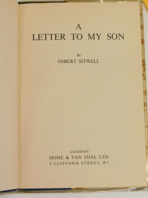 Sitwell (Osbert) WHO KILLED COCK ROBIN, 1921; .- DICKENS, one of 110 signed by the author, 1932, publisher's boards; and 3 others by the same (5) - 6