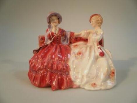 A Royal Doulton figure group