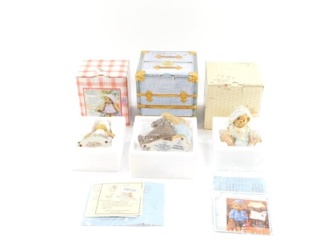 Cherished Teddies figures, to include Hunter 54104., Meredith 534226., etc., boxed. (approx 110)