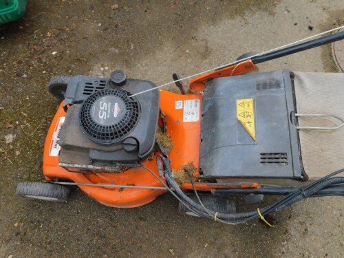 An Oleo-Mac Serie G rotary mower, with self drive mechanism, and Briggs ...