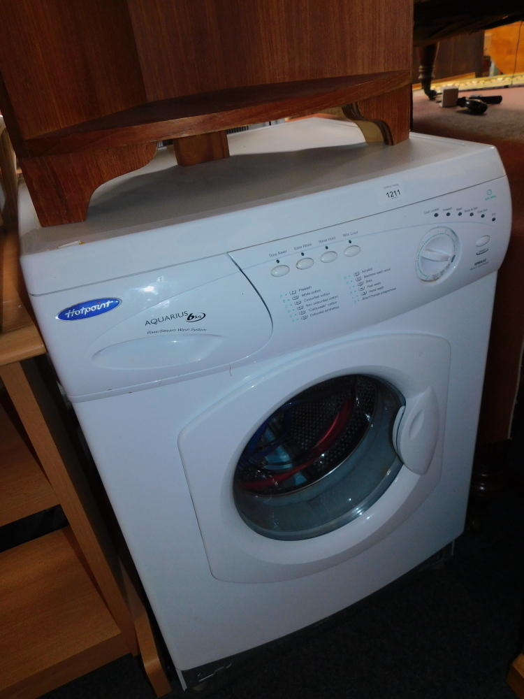 hotpoint aquarius extra washing machine