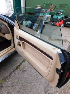 A Mercedes SL320 convertible, DBZ 732, first registered 23rd October 2000, 3199cc dual fuel LPG conversion installed in 2008, automatic, currently SORN with an MOT expiry of 21st September 2021, 66,557 recorded miles. To be sold upon instruction from the - 7