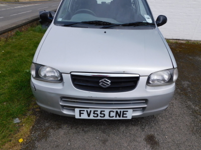 A Suzuki Alto GL, FV55 CNE, five door hatchback, petrol, 1061CC, silver, first registered 1st December 2005, V5 present, MOT to 1st December 2021, 38,560 recorded mileage. To be sold upon instructions of the Executors. - 5