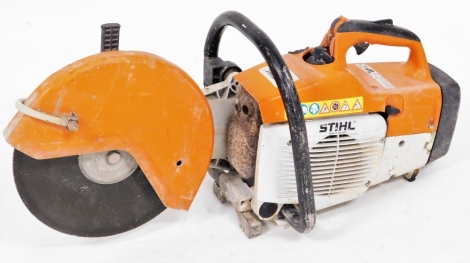 A Stihl TS400 petrol disc cutter.