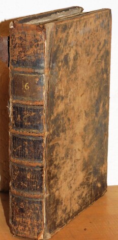 Gray (John) The Philosophical Transactions From The Year 1720-1732, vol 6 only, engraved vignette, folding engraved plates, contemporary calf, ruled in gilt, worn, 4to, W Inys and R Manby, 1733.