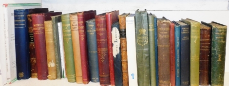 Leicestershire.-, Lincolnshire.- One shelf of works containing National History Topography, comprising National History Topography of Leicester.