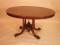 A Victorian mahogany oval breakfast table