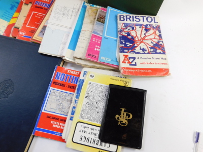 British and European road maps and atlases, some of local interest. (a quantity) - 2