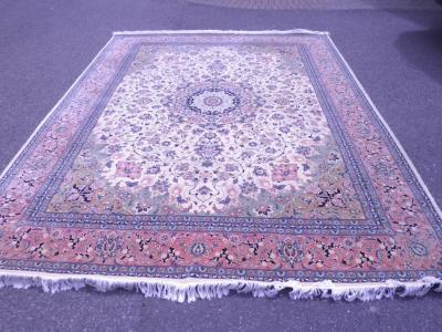 An Eastern patterned large carpet