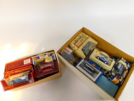 Matchbox Lledo and Days Gone By vintage trucks, buses and other vehicles, all boxed. (a quantity)