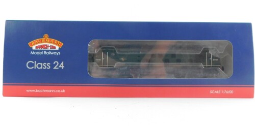 A Bachmann Branch Line OO gauge locomotive Class 24 D5100, BR green, DCC, 32-429-DS, boxed.