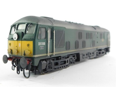 A Bachmann Branch Line OO gauge locomotive Class 24 D5100, BR green, DCC, 32-429-DS, boxed. - 5